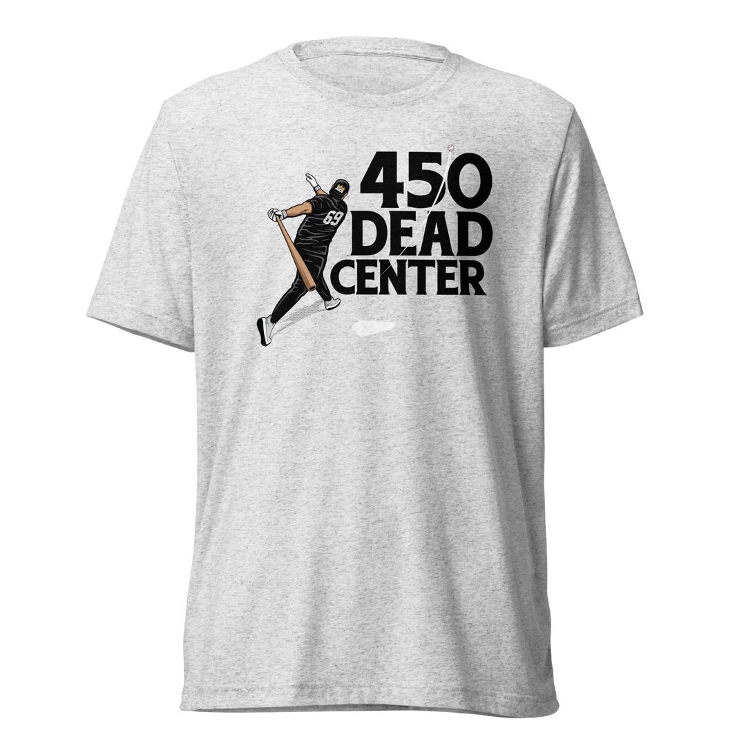 450 dead center t-shirt in white