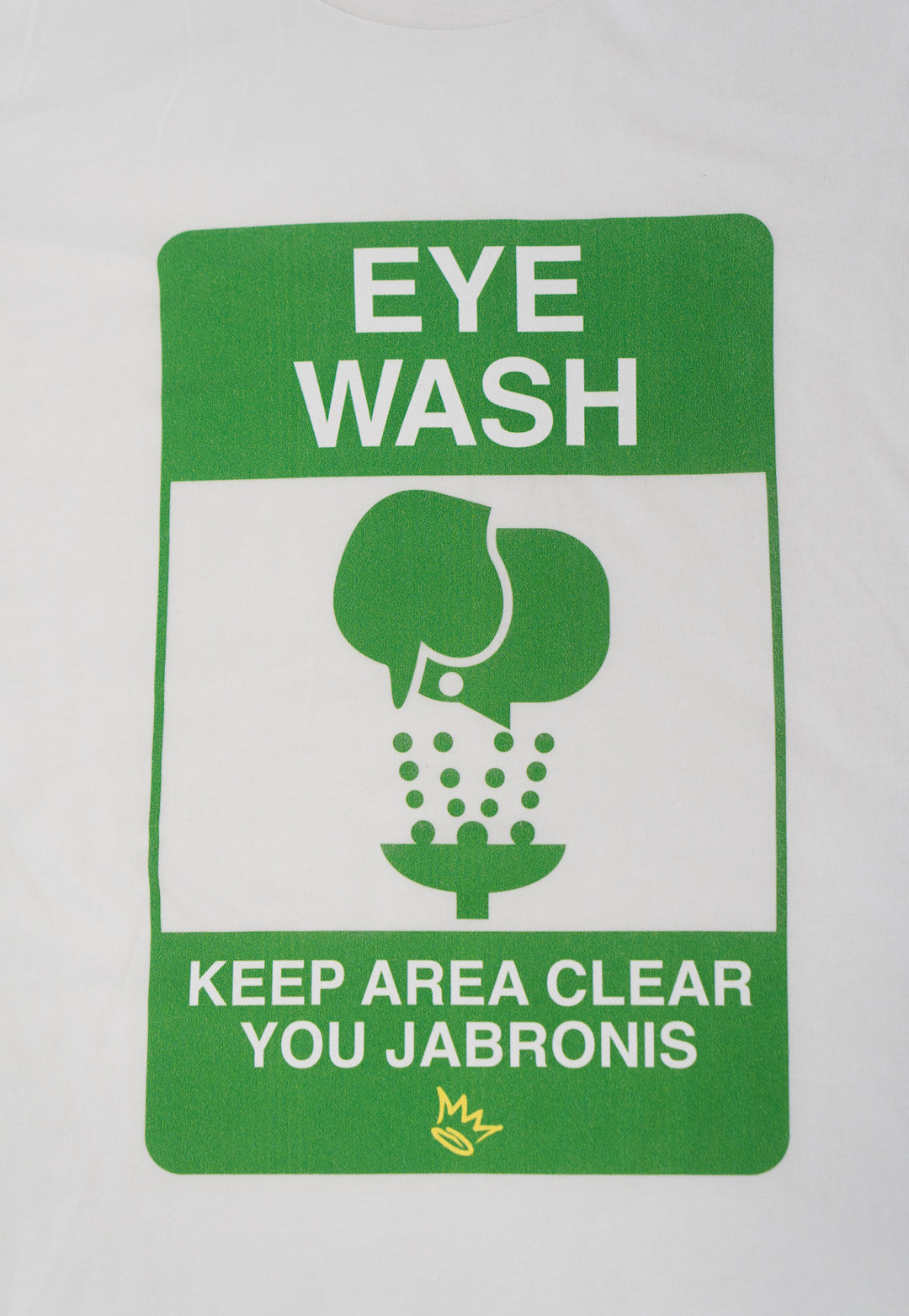 Eyewash Tee