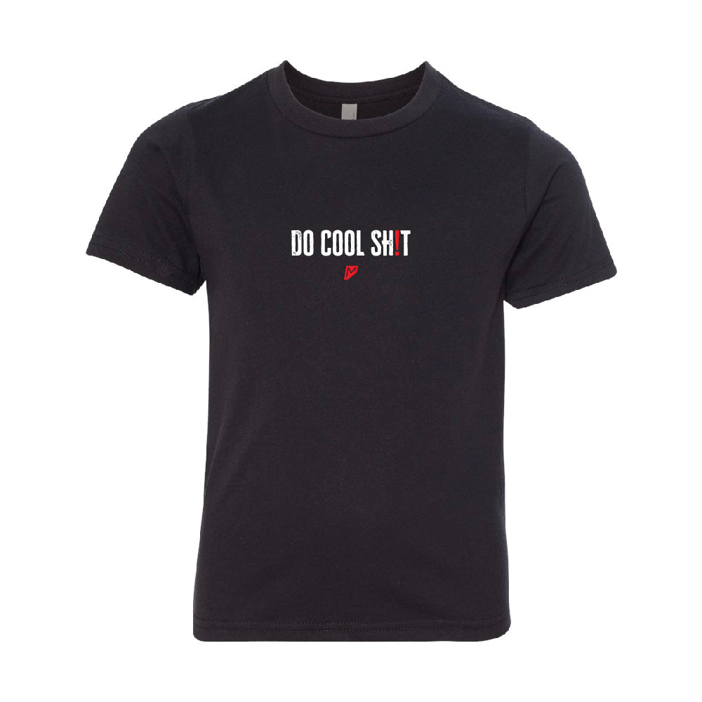 Momentum Apparel Do Cool Shit tee black youth front